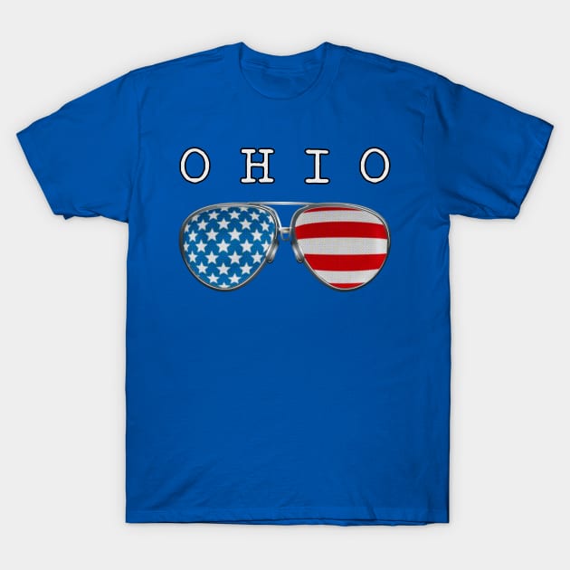 USA PILOT GLASSES OHIO T-Shirt by SAMELVES